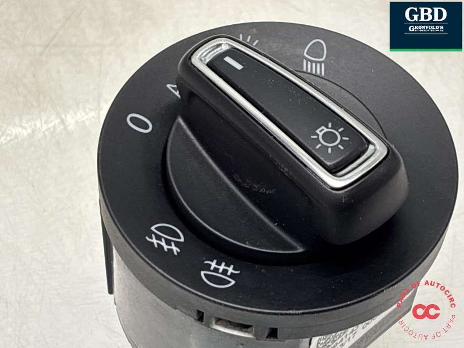 Bryter lys til VW Tiguan 2016-2020 (Type II, Fase 1)  (5G0 941 431 BD|5G0 941 431 BD WZU|)