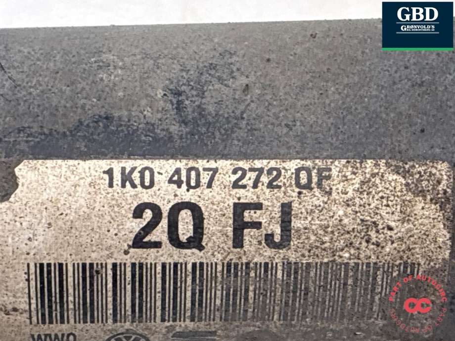 Drivaksel høyre foran, diesel/automat til VW Touran 2010-2015 (Type I, Fase 3) (5Q0 407 272 BT|1K0 407 272 QF|1K0 407 764 EX)