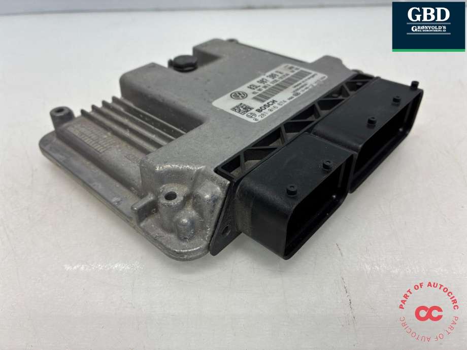 Styreenhet motor til VW Touran 2010-2015 (Type I, Fase 3)  (03L 906 018 NM 1T0|03L 906 018 NM|03L 907 309 R)