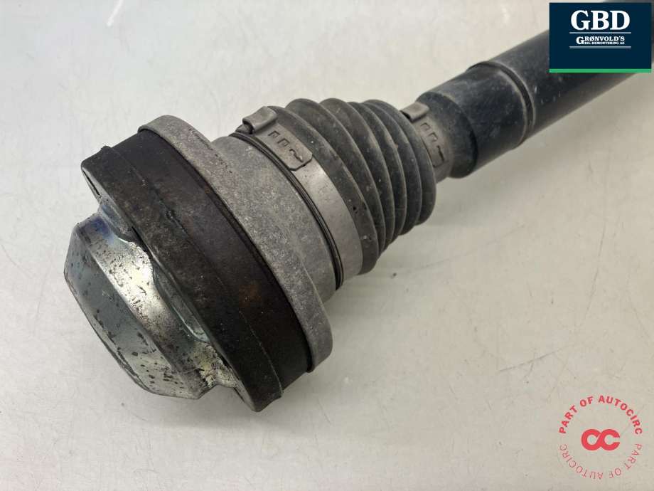 Drivaksel høyre foran, diesel/manuell til Audi Q3 2011-2014 (Type I, Fase 1) (5N0 407 762 F|5N0 407 762 FX|)