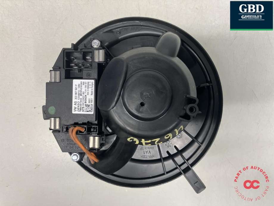 Varmeapparat motor til Audi Q3 2011-2014 (Type I, Fase 1) (BOSCH|1K1 820 021|3C0 907 521 F|F 011 500 081| CZ246810-5384| 997164W)