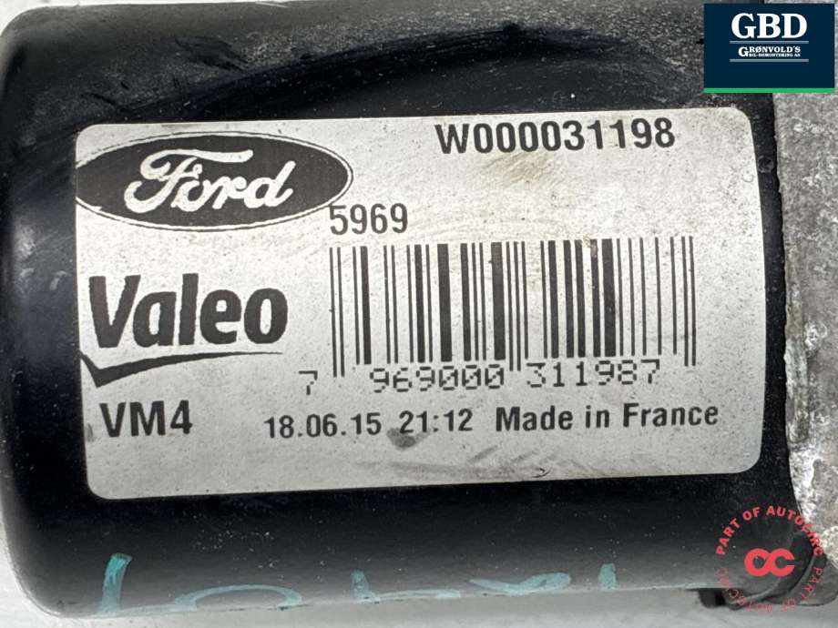 Viskermotor foran venstre til Ford Mondeo 2014-2019 (Type V, Fase 1)  (2512452|DS73-17504-AJ|W000031198)