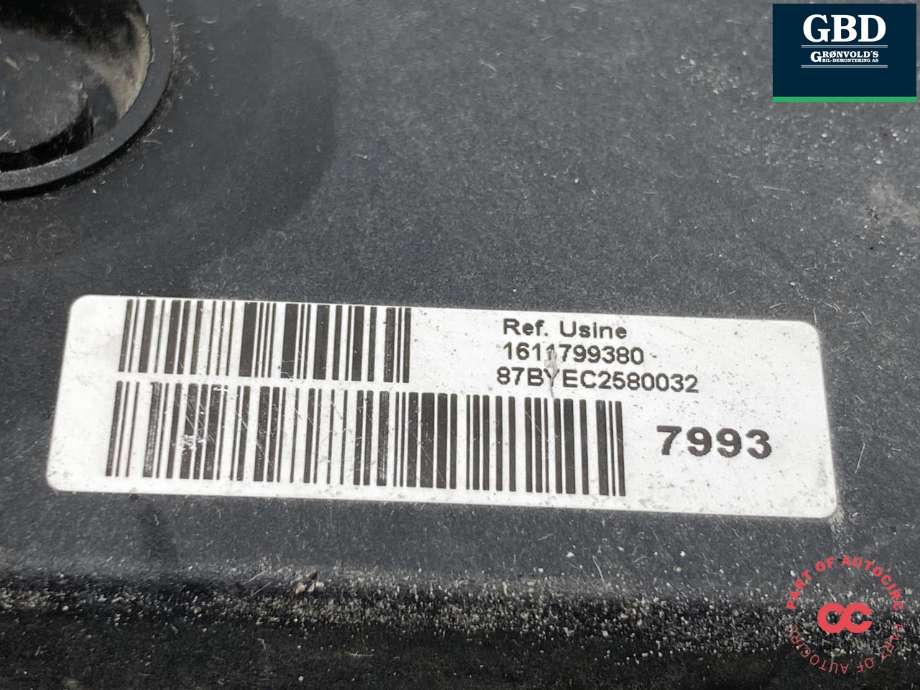 ABS sentral til Peugeot Partner 2015-2019 (Type II, Fase 2) (4541 JE|16 117 993 80|16 809 215 80)