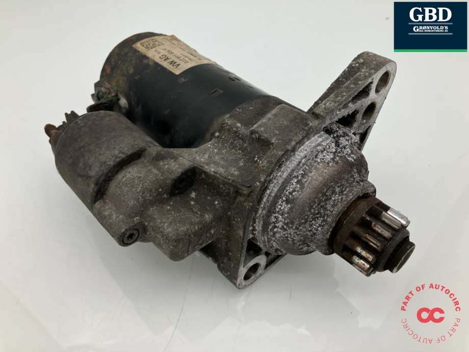 Starter diesel til VW Transporter / Caravelle 2009-2015 (Fase 2) (T5) (T5) (02Z 911 024 H|02Z 911 024 HX|)
