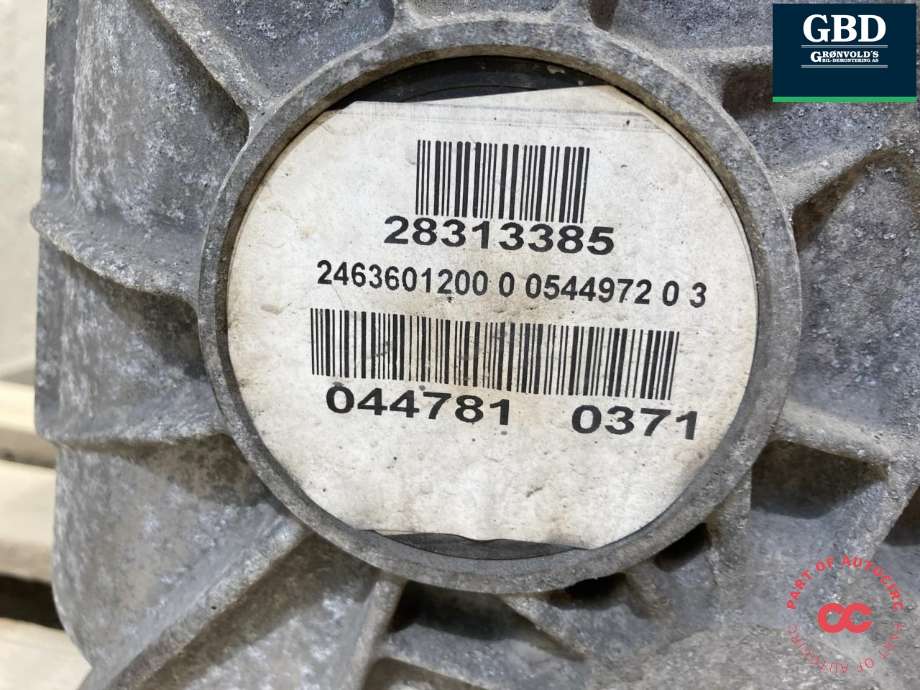 Girkasse manuell 6-trinn til Mercedes CLA 2013-2019 (C117) (C117) (A 246 360 12 00|A 246 360 55 01|A 176 261 01 01)