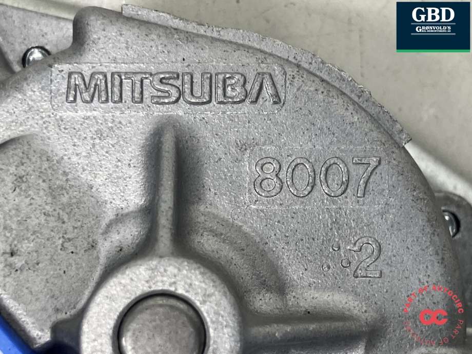 Viskermotor bakrute til Subaru XV 2012-2017 (Type I) (MITSUBA|86510SC110|8007|)