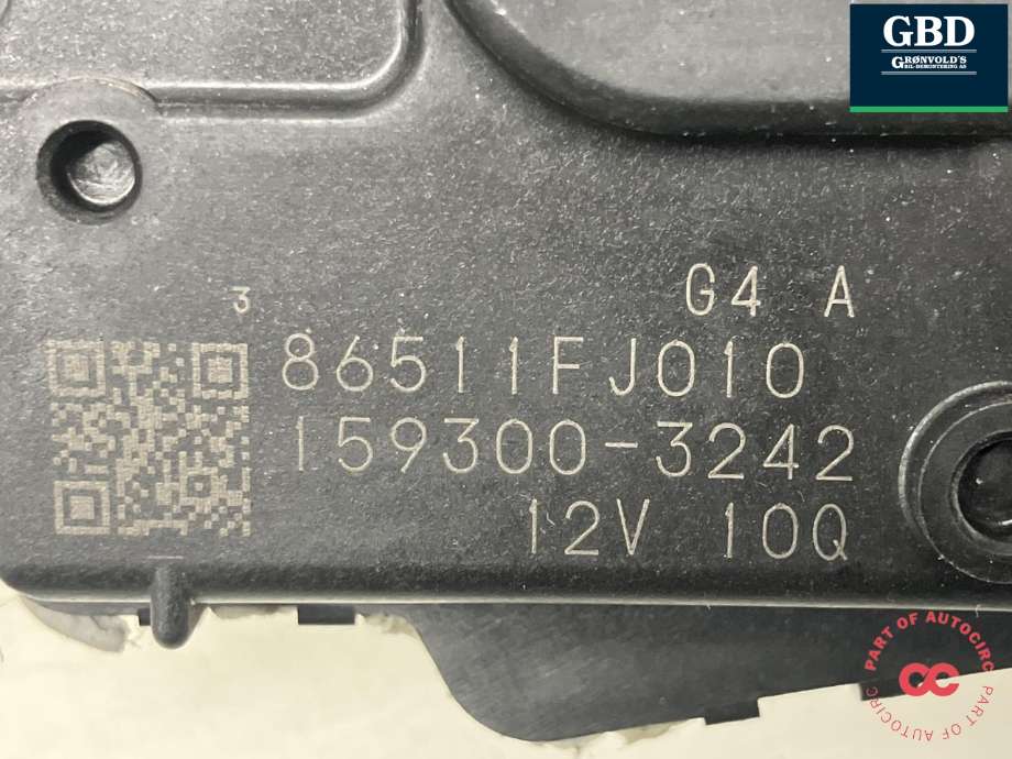 Viskermotor frontrute til Subaru XV 2012-2017 (Type I) (86510FJ011|86511FJ010|159300-3242)