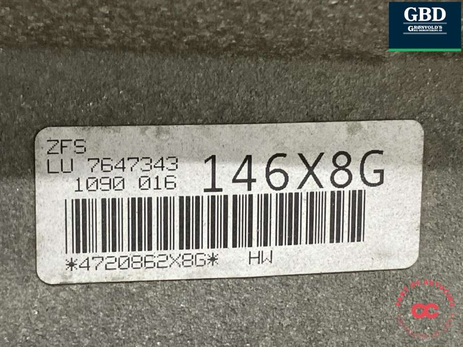 Girkasse automat til BMW 3-Serie 2012-2018 (F30/F31/F34) (F30/F31/F34) (24 00 7 642 245|7647343|)