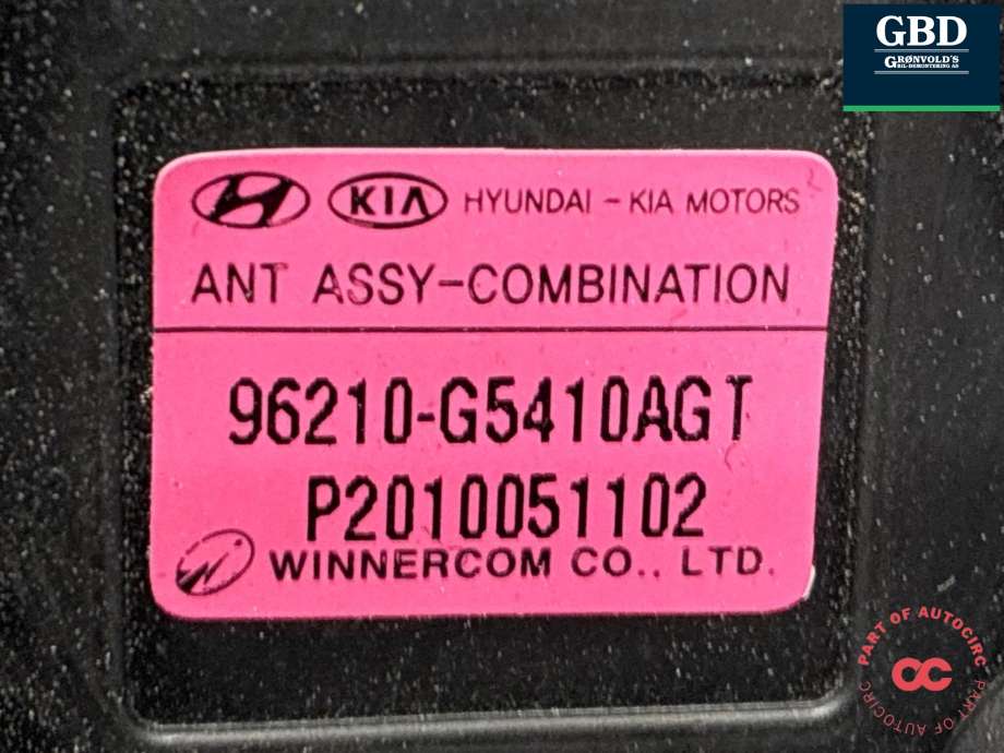 Antenne navigasjon til Kia Niro 2021-->> (96210G 5410|)
