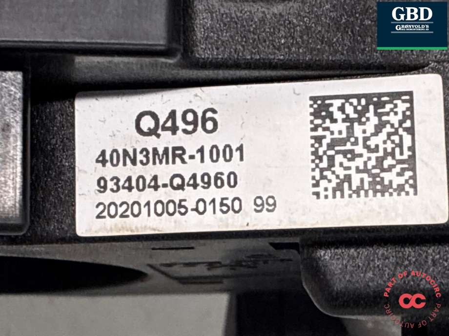 Bryter combi til Kia Niro 2021-->>  (93404Q 4960|)