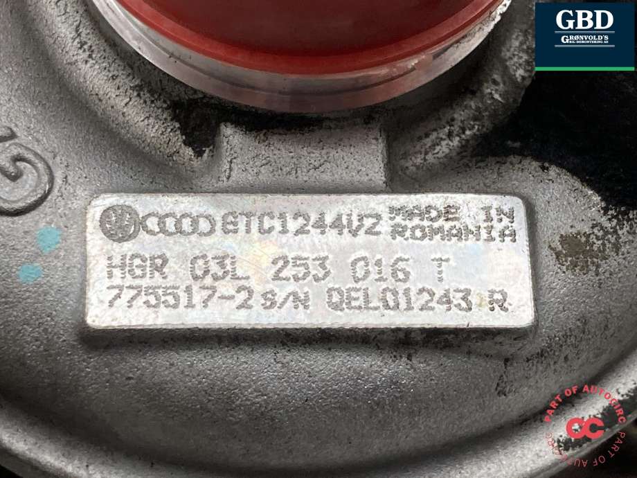 Turbo til VW Passat 2011-2015 (B7) (B7) (03L 253 016 T|03L 253 016 TX|)