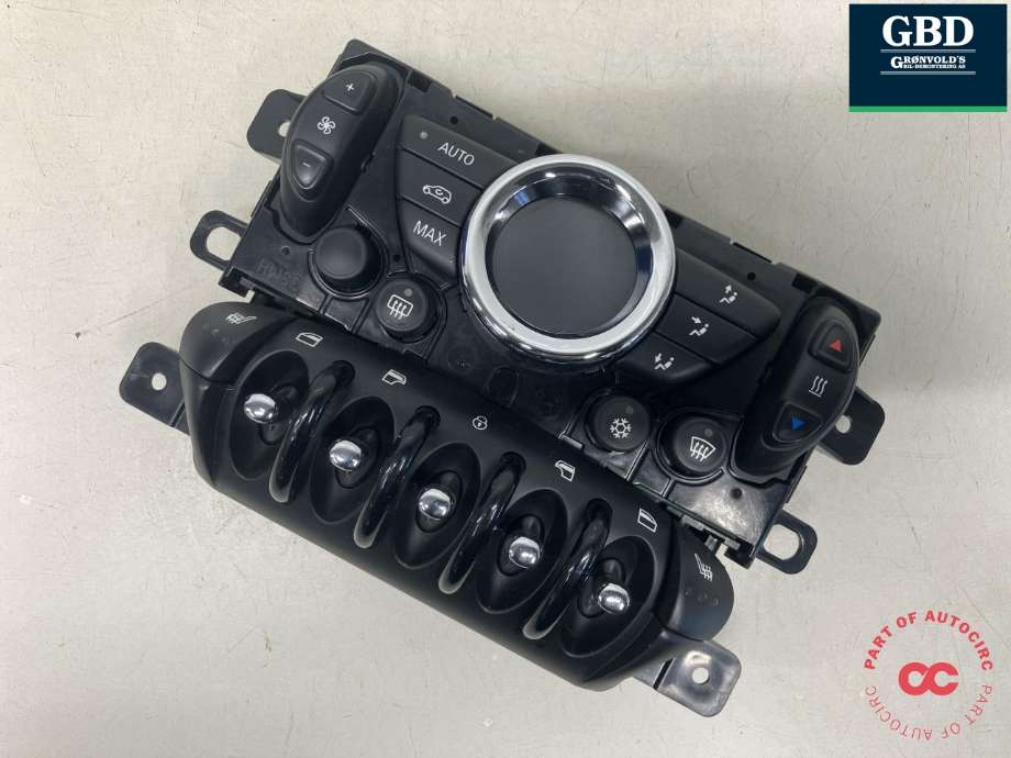 Varmeapparat betjening til Mini Countryman, 2010-2016 (R60) (R60) (64 11 3 457 397)