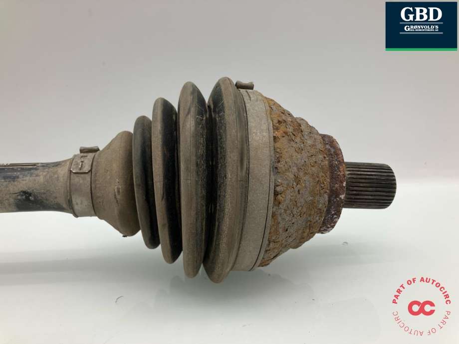 Drivaksel venstre foran, diesel/automat til Škoda Octavia 2009-2013 (Type II, Fase 2) (3C0 407 271 AJ|1K0 407 271 EE | 1K0 407 451 TX|1K0 407 271 LJ |1K0 407 761 SX | 1K0 407 271 BJ)