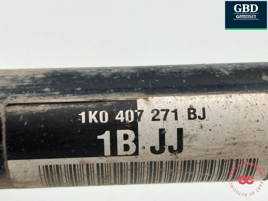 Drivaksel venstre foran, diesel/automat til Škoda Octavia 2009-2013 (Type II, Fase 2) (3C0 407 271 AJ|1K0 407 271 EE | 1K0 407 451 TX|1K0 407 271 LJ |1K0 407 761 SX | 1K0 407 271 BJ)