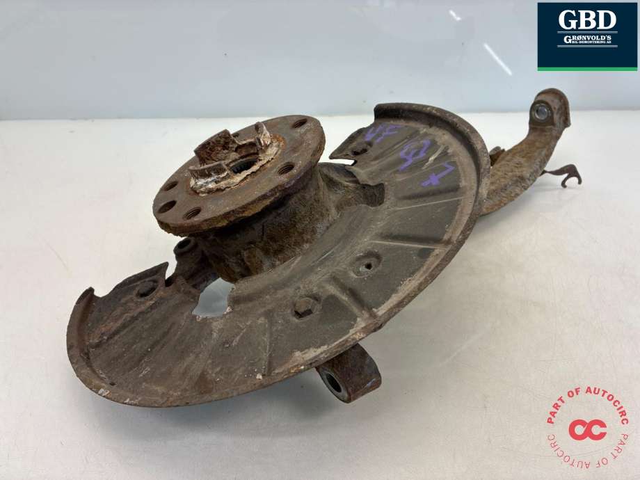 Hjulspindel venstre foran til Audi Q7 2006-2010 (Type I, Fase 1) (7L8 407 257 C|)