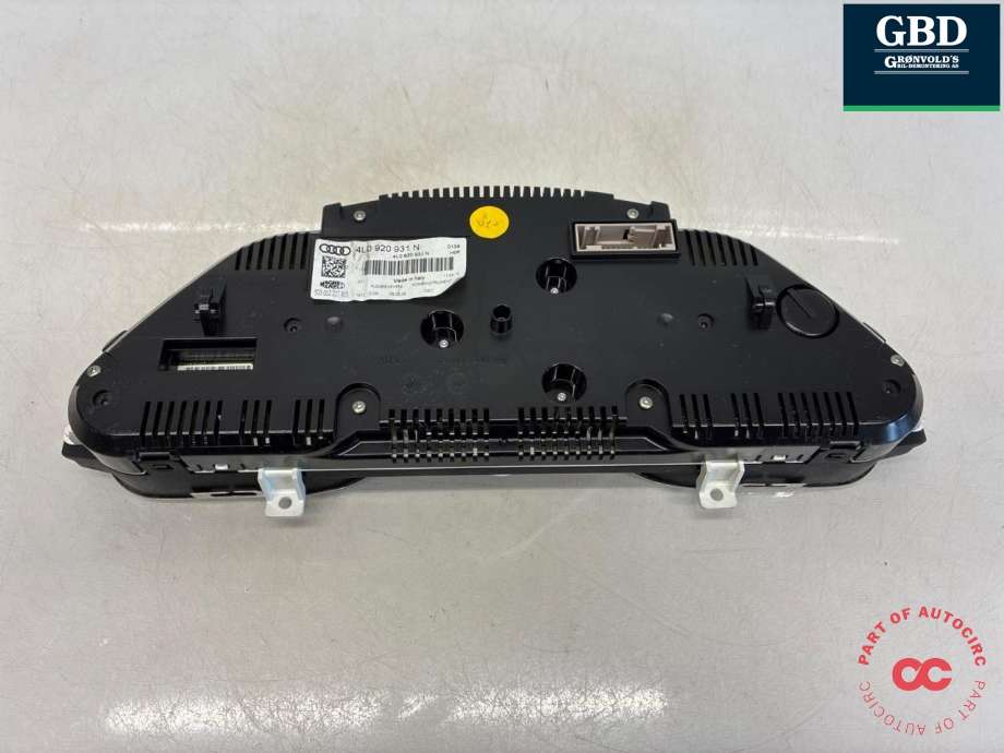 Instrumentpanel til Audi Q7 2006-2010 (Type I, Fase 1)  (4L0 920 932 J|4L0 920 932 JX|)