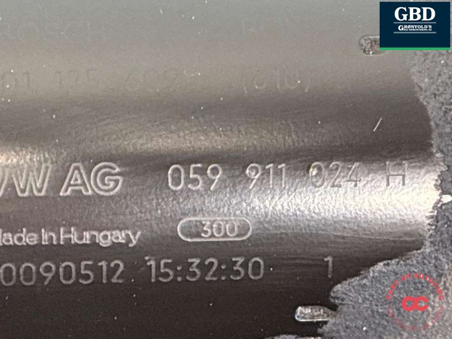 Starter diesel til Audi Q7 2006-2010 (Type I, Fase 1)  (059 911 024 H|059 911 024 HX|)