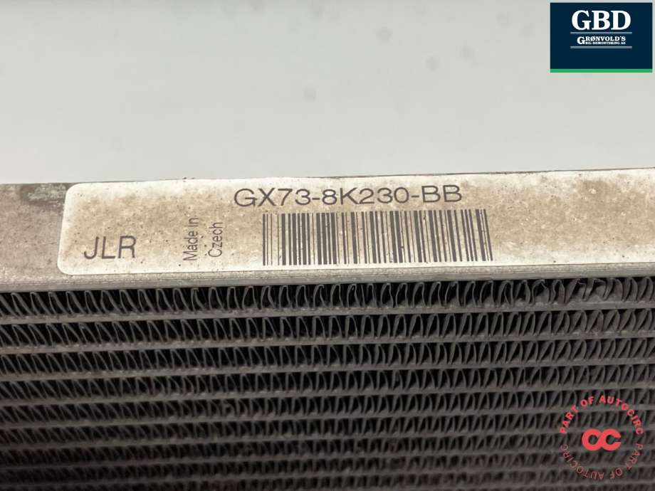 Intercooler til Jaguar F-PACE 2016-->> (X761) (X761) (T2H46681| GX736K775AF|TLX1026| GX736K775AC|GX73-8K230-BB)