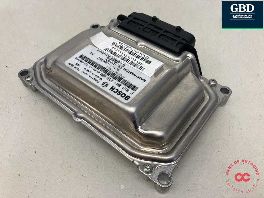 Styreenhet motor til MG ZS EV 2022-->> (Type I, Fase 2) (BOSCH|11484362|F 01R 00J X36)