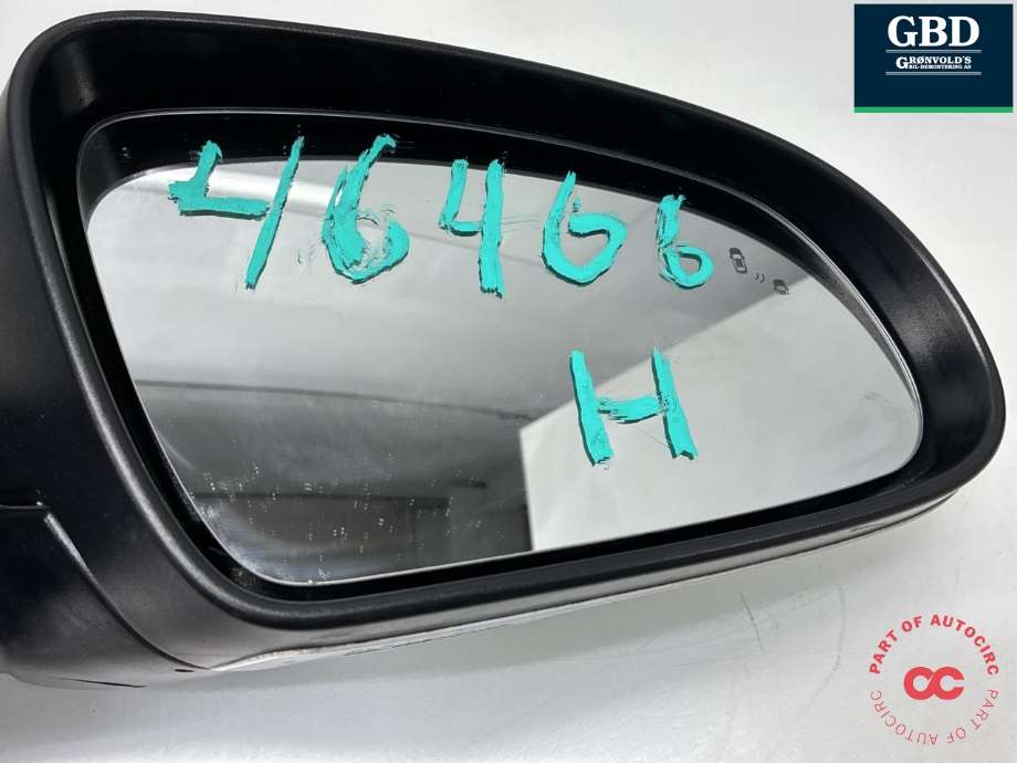 Speil høyre til Hyundai Kona 2017-2021 (Type I, Fase 1)  (87620J 9020PYW|)