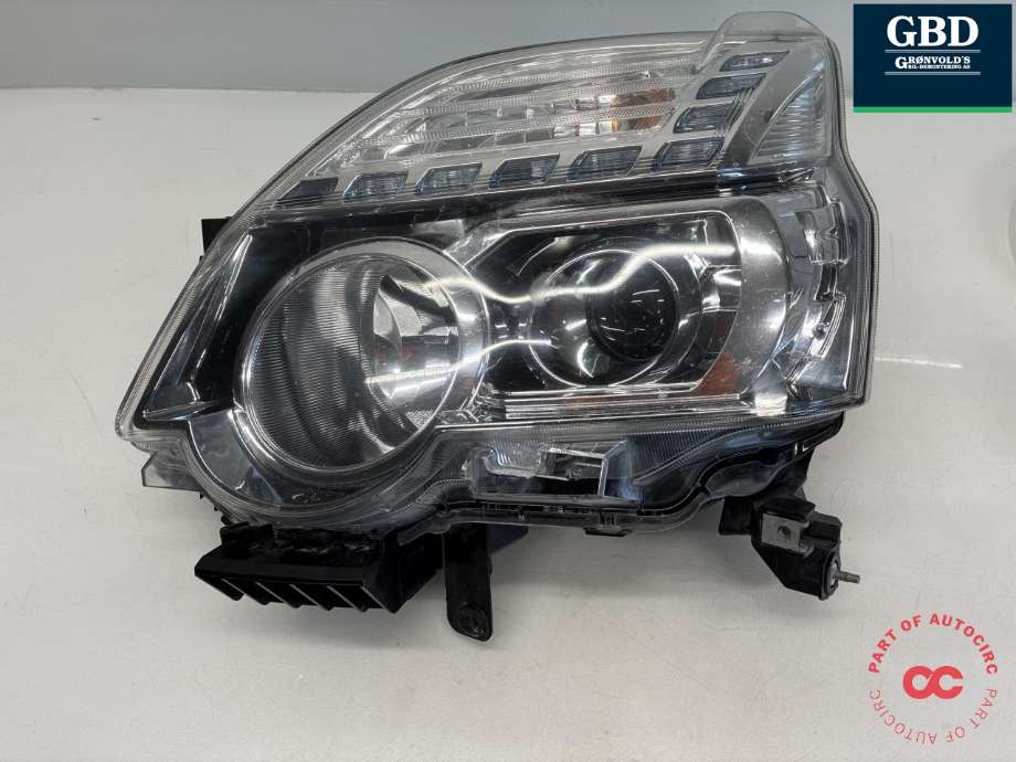 Frontlykt venstre halogen til Nissan X-Trail, 2007-2014 (T31) (T31) (260603UF2C)