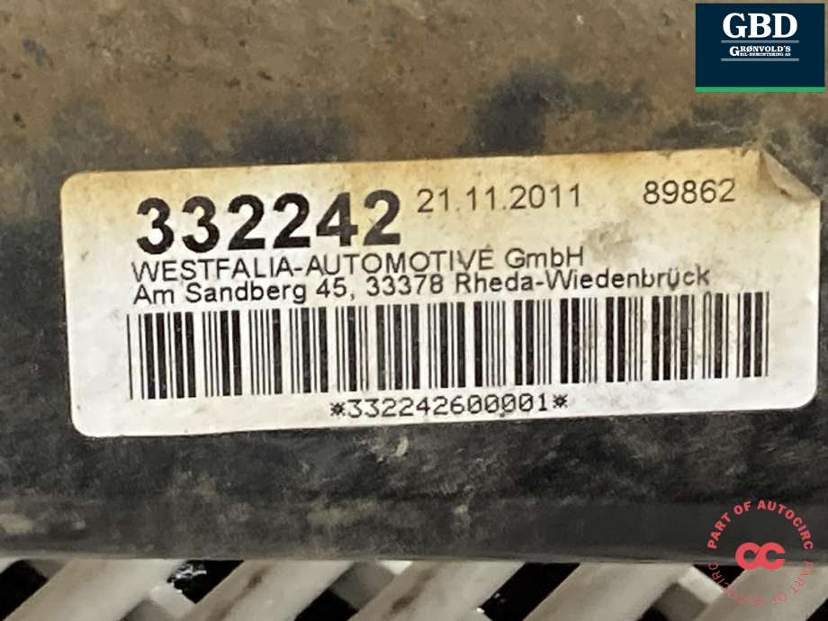 Hengerfeste til Nissan X-Trail 2007-2014 (T31) (T31) (NO PART ID|)