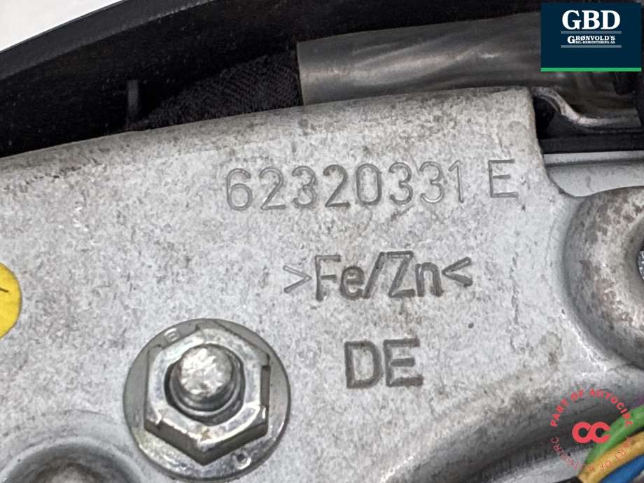 Airbag rattpute til Mercedes E-Klasse 2009-2013 (Fase 1) (W212) (W212) (A 212 860 01 02  9116|)