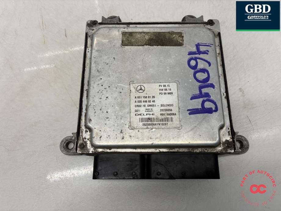 Styreenhet motor til Mercedes E-Klasse 2009-2013 (Fase 1) (W212) (W212) (A 651 150 01 26|A 005 446 92 40|)