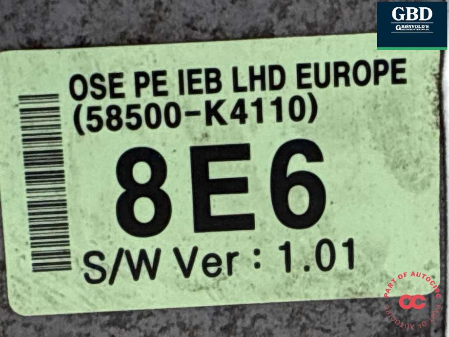 ABS sentral til Hyundai Kona 2021-2023 (Type I, Fase 2)  (58520K 4010|58500-KK47110|)