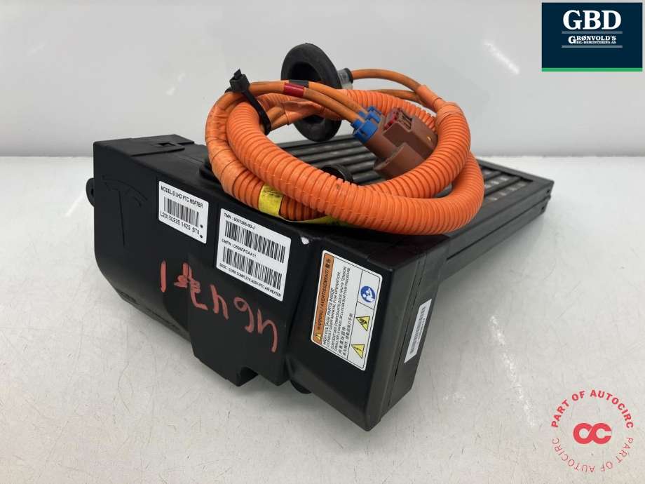 Varmeapparat PTC-heater til Tesla Model S 2013-2016 (Fase 1) (6007385-00-J|1041265-00-E | 1041265-00-F|6007385-00-K)