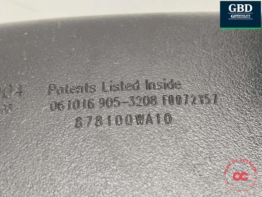 Speil innvendig til Toyota Prius +7 2012-2020 (Type III) (stasjonsvogn) (stasjonsvogn) (878100WA10|)