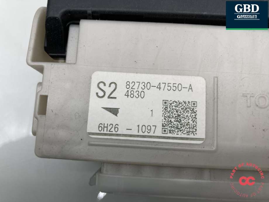 Styreenhet comfort (BCM) til Toyota Prius +7 2012-2020 (Type III) (stasjonsvogn) (stasjonsvogn) (892204EL50|89221-47500|82730-47550-A)