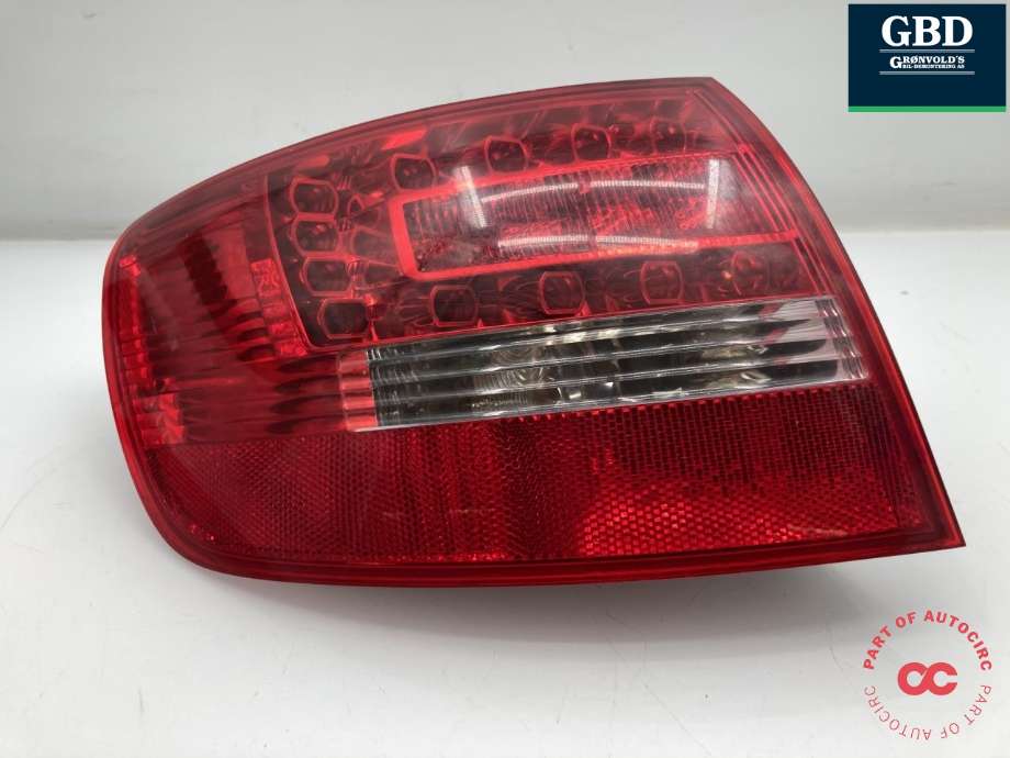Baklykt venstre ytre til Audi A6, 2008-2011 (Type III, Fase 2) (C6) (C6) (4F9 945 095 E)