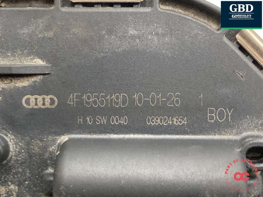 Viskermotor frontrute til Audi A6 2008-2011 (Type III, Fase 2) (C6) (C6) (4F1 955 023 K|4F1955119D|)