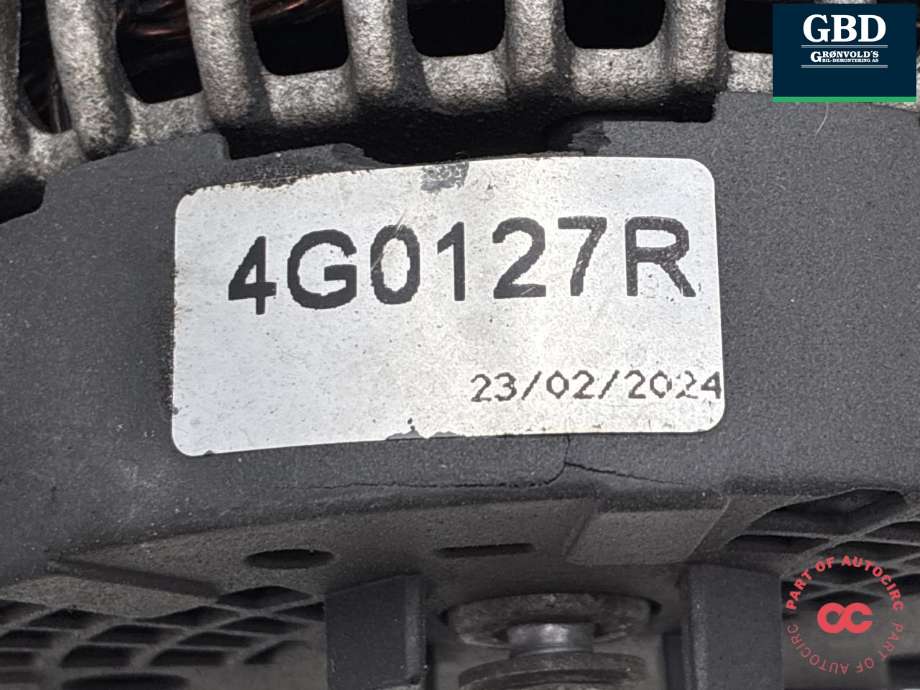 Dynamo diesel til Peugeot Boxer 2007-2013 (Type III, Fase 1) (96 761 435 80|5705 EA | 16 380 948 80|5702 L5 | 4G0127R)