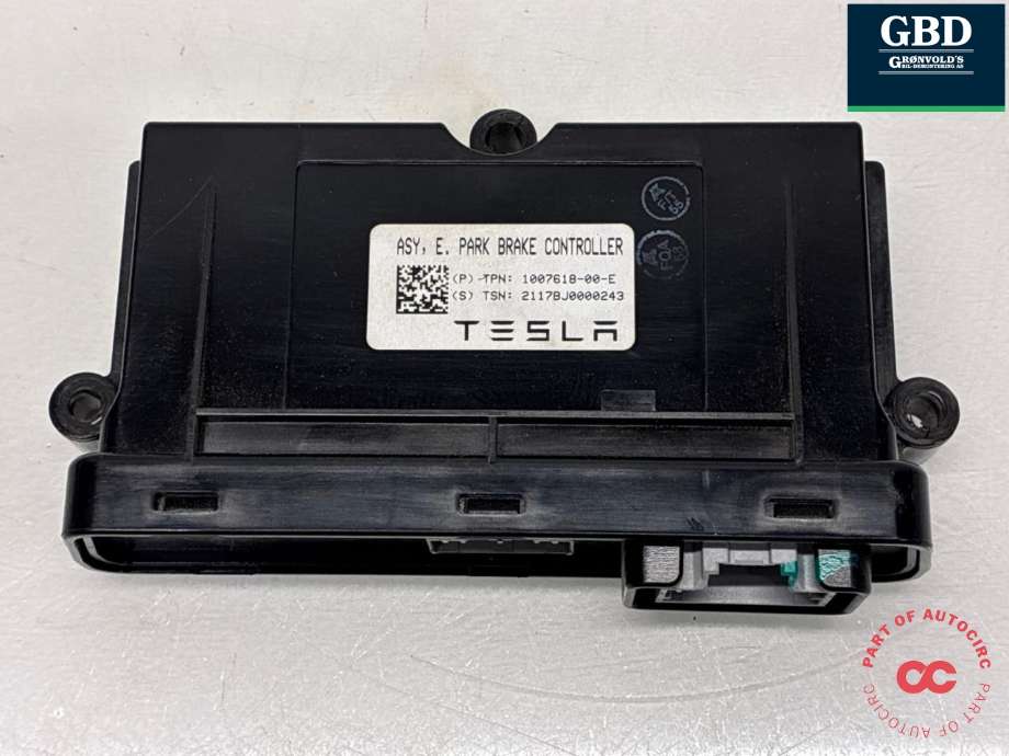 Styreenhet elektrisk parkbrems (EPB - Electric Parking Brake) til Tesla Model S, 2016-2021 (Fase 2)  (1007618-00-E)