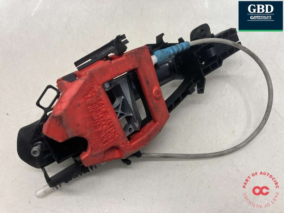 Dørhåndtak utv høyre foran til BMW 3-Serie 2012-2018 (F30/F31/F34) (F30/F31/F34) (51 21 7 207 562|51 21 7 321 640|143897-10)