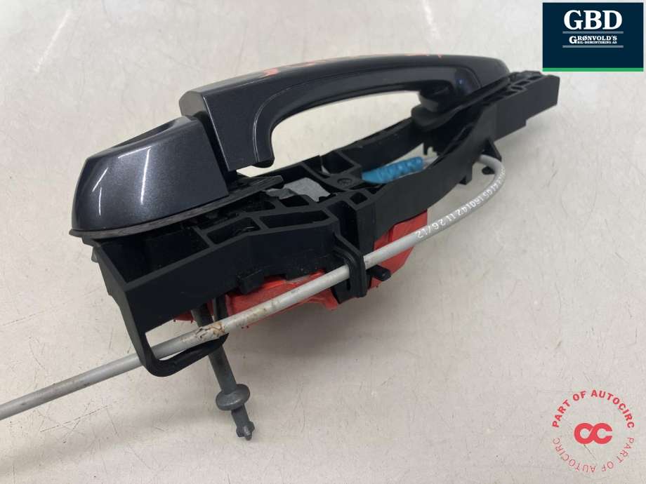 Dørhåndtak utv venstre foran til BMW 3-Serie 2012-2018 (F30/F31/F34) (F30/F31/F34) (51 21 7 207 561|51 21 7 321 639|143897-10)