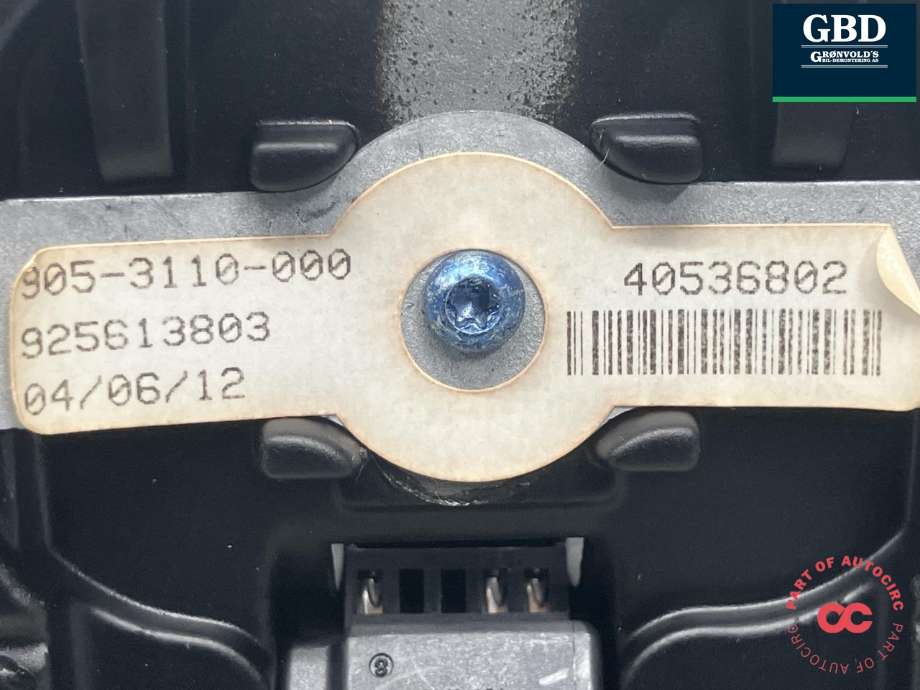 Speil innvendig til BMW 3-Serie 2012-2018 (F30/F31/F34) (F30/F31/F34) (51 16 9 274 267|905-3110-000|925613803| 40536802)
