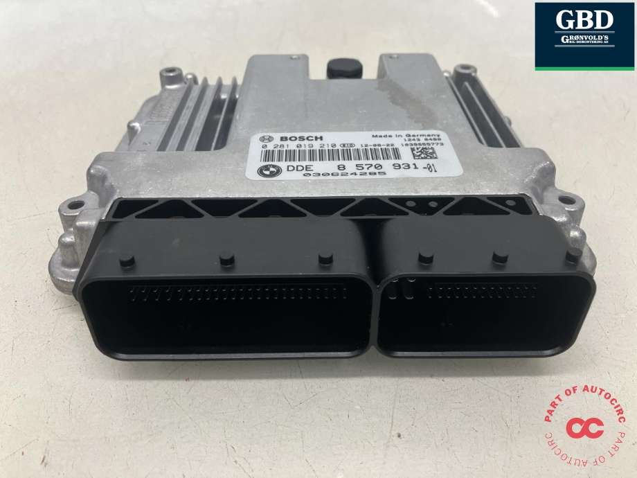 Styreenhet motor til BMW 3-Serie 2012-2018 (F30/F31/F34) (F30/F31/F34) (BOSCH|13 61 8 576 333|8 570 931|0 281 019 210)