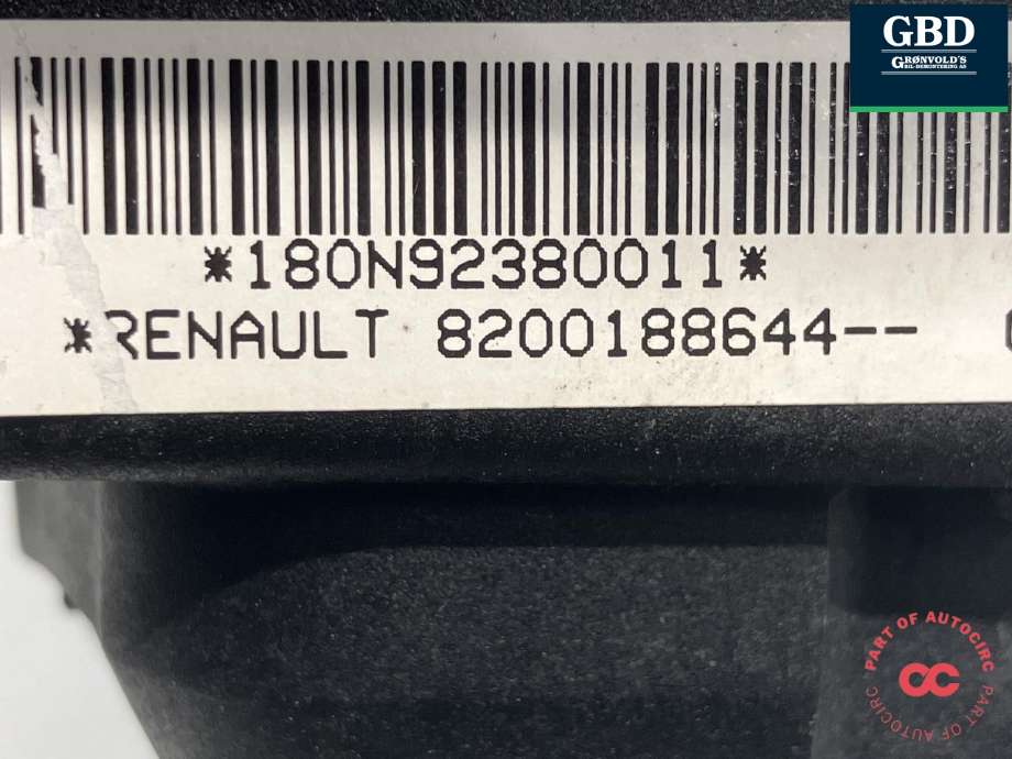 Airbag rattpute til Nissan Interstar 2004-2010  (4842000QAD|8200188644|180N92380011)