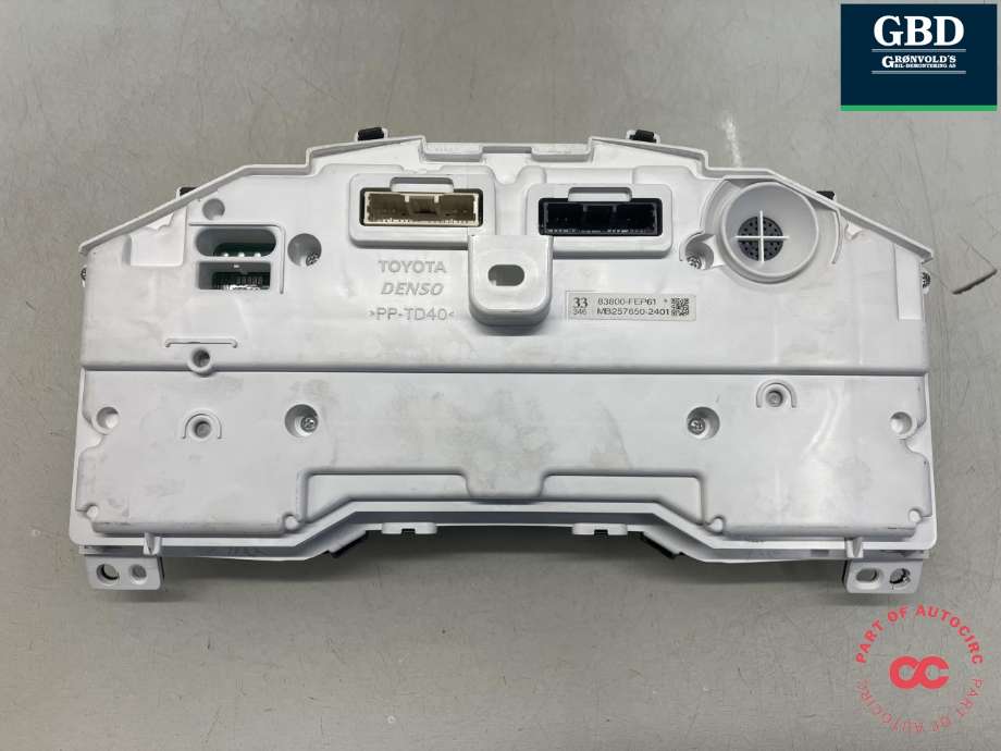 Instrumentpanel til Toyota Corolla 2019-->> (83800FEV91|83800-FEP61|MB257650-2401)