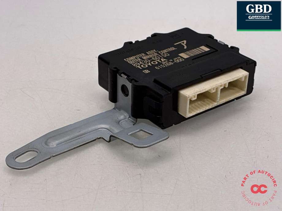Styreenhet diverse til Toyota Land Cruiser 150 2014-->> (Fase 2) (8943060150|)