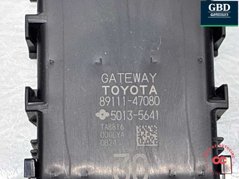 Styreenhet elektrisk bakluke til Toyota Land Cruiser 150 2014-->> (Fase 2) (8911147080|89111-47080|)