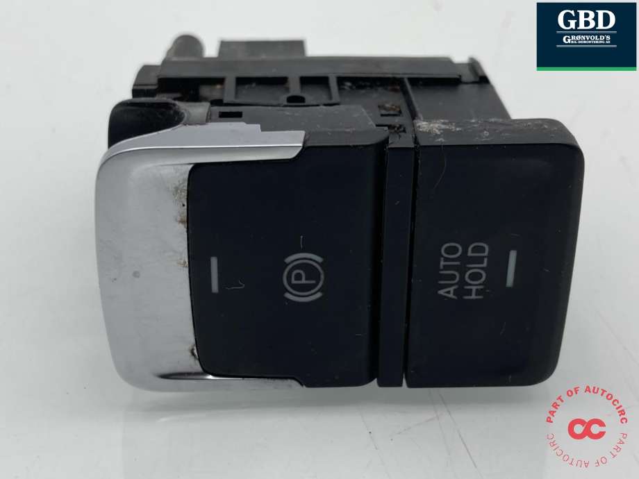 Bryter elektrisk håndbrekk/parkbrems til VW Golf VII 2012-2017 (Fase 1) (5G0 927 225 D|5G0 927 225 D WZU|)