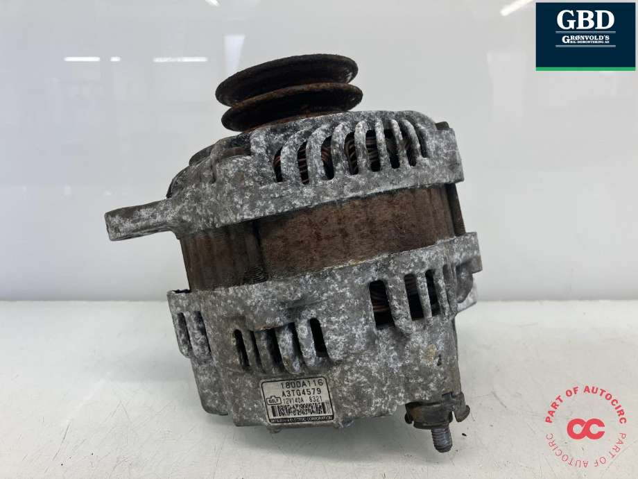 Dynamo diesel til Mitsubishi Pajero 2007-2016 (Type IV, Fase 1)  (MITSUBISHI|1800A116|A3TG4579|)