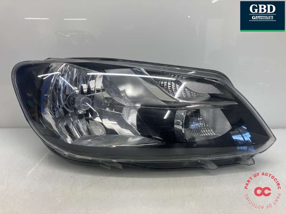 Frontlykt høyre halogen til VW Caddy 2010-2015 (Type III, Fase 2) (HELLA|2K5 941 006 A|1EL 010 551-02|)