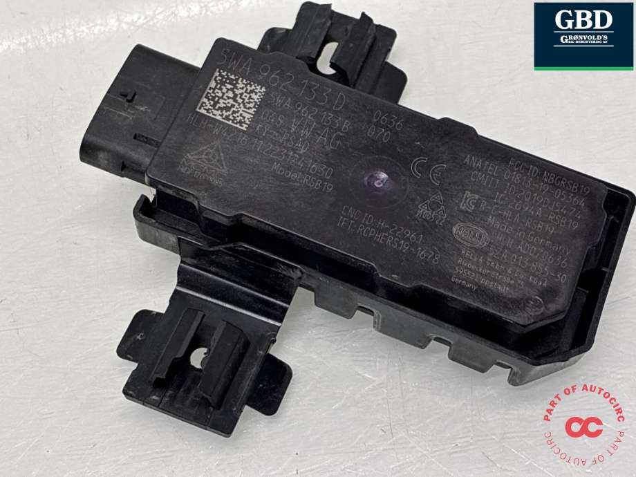 Styreenhet nøkkelfri/keyless til Audi Q4 e-tron 2021-->> (5WA 962 133 D||89A 907 741)