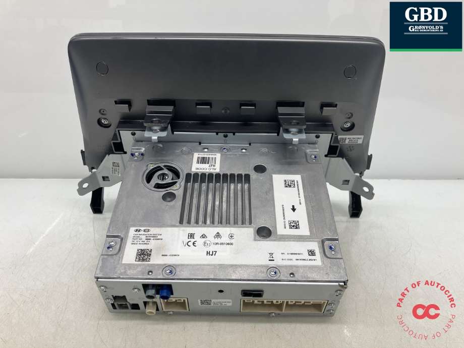 Bilstereo navigasjon til Hyundai Ioniq Electric 2019-->> (Fase 2)  (96560G7230VCS|96560-G7230VCS|)