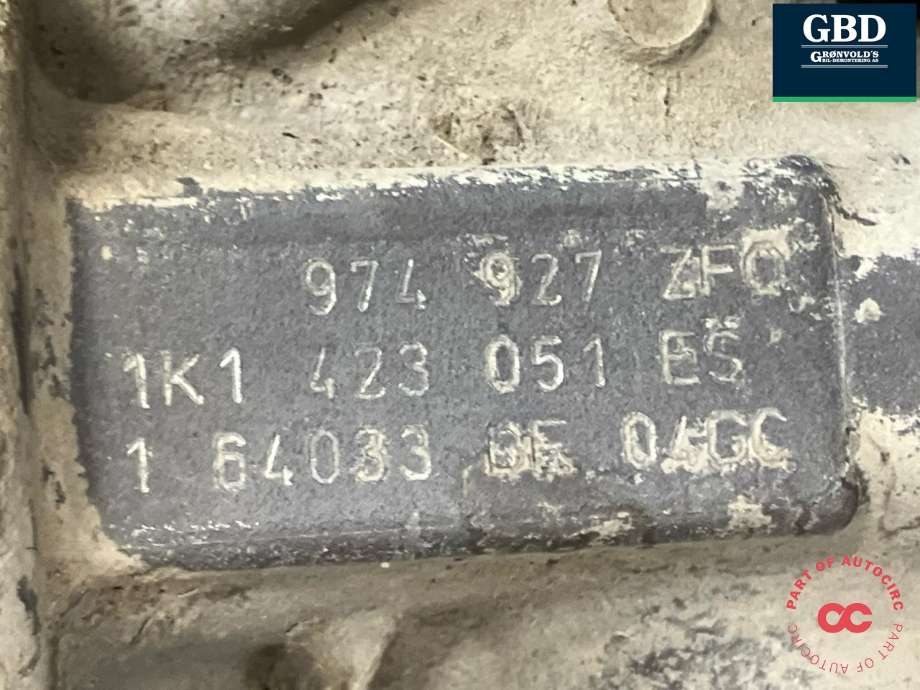 Tannstang elektrisk til Škoda Octavia 2009-2013 (Type II, Fase 2)  (1K1 423 055 M|1K1 423 055 MX|1K1 423 051 ES)